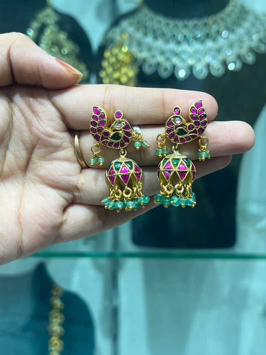 Kundan earrings