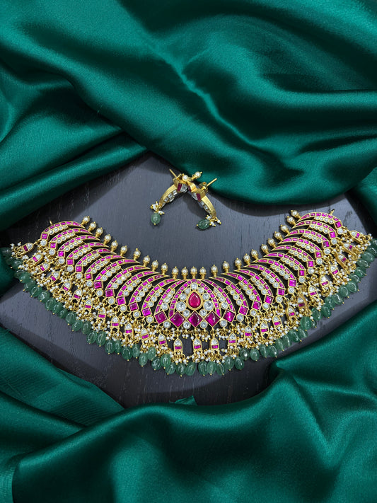 JADAUKUNDAN NECKLACE