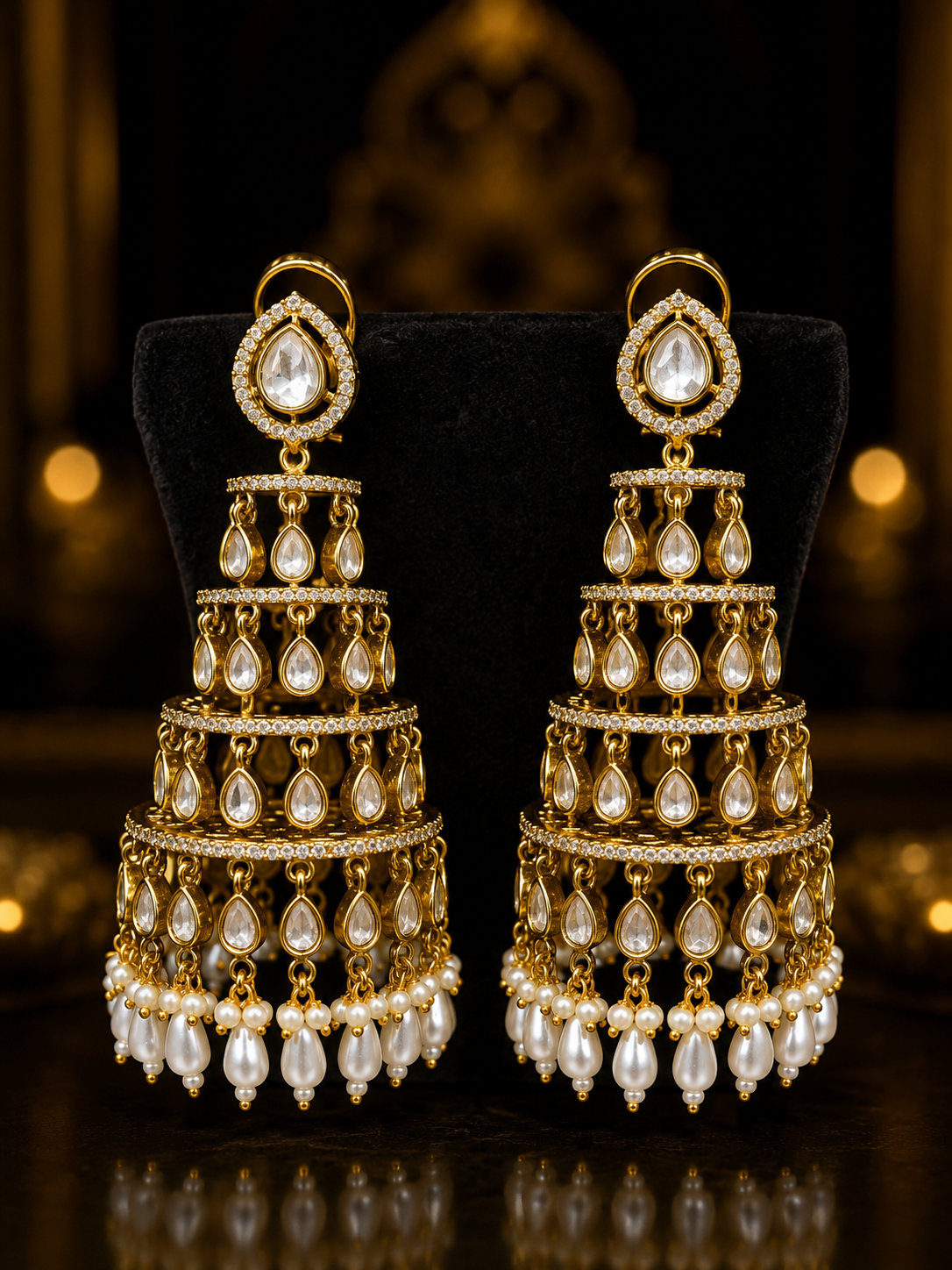 Polki Earrings