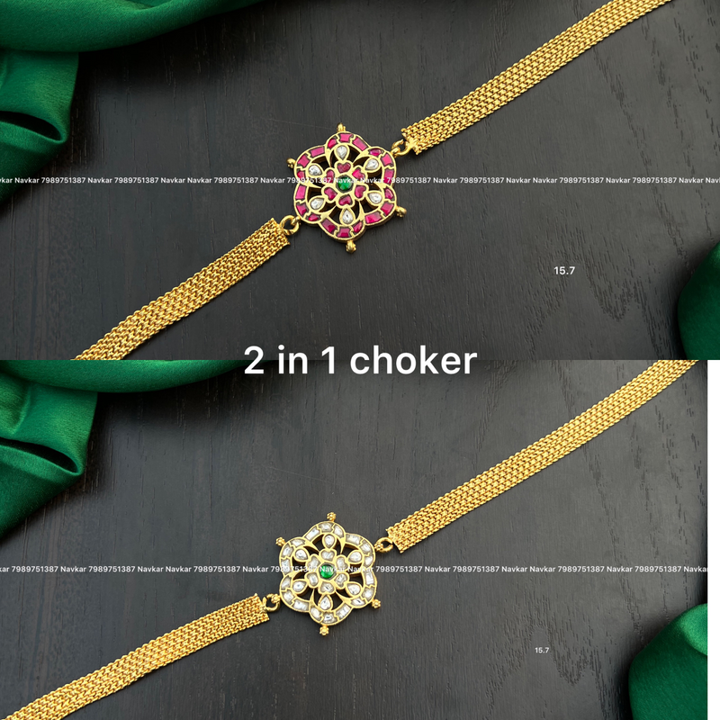 Kundan choker