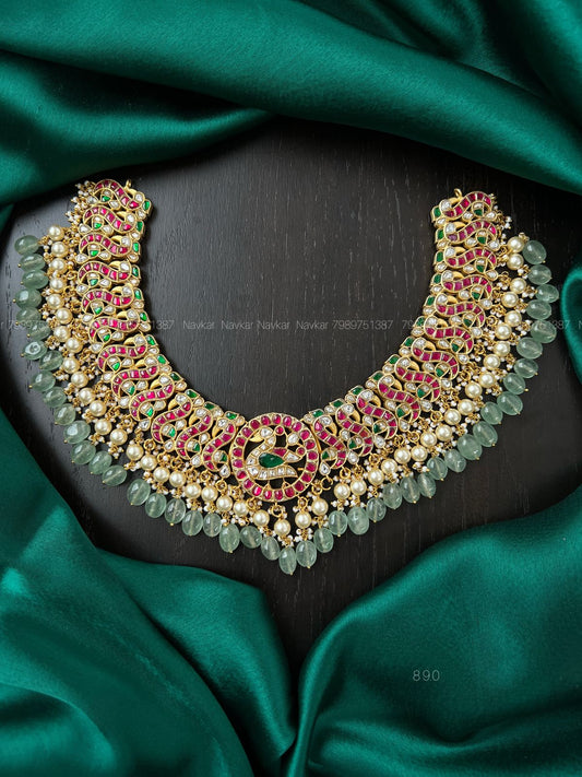 Jadukundan necklace