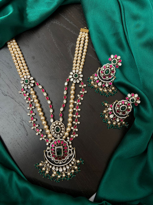 Mossonite necklace