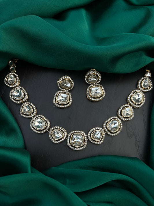 Mossonite necklace