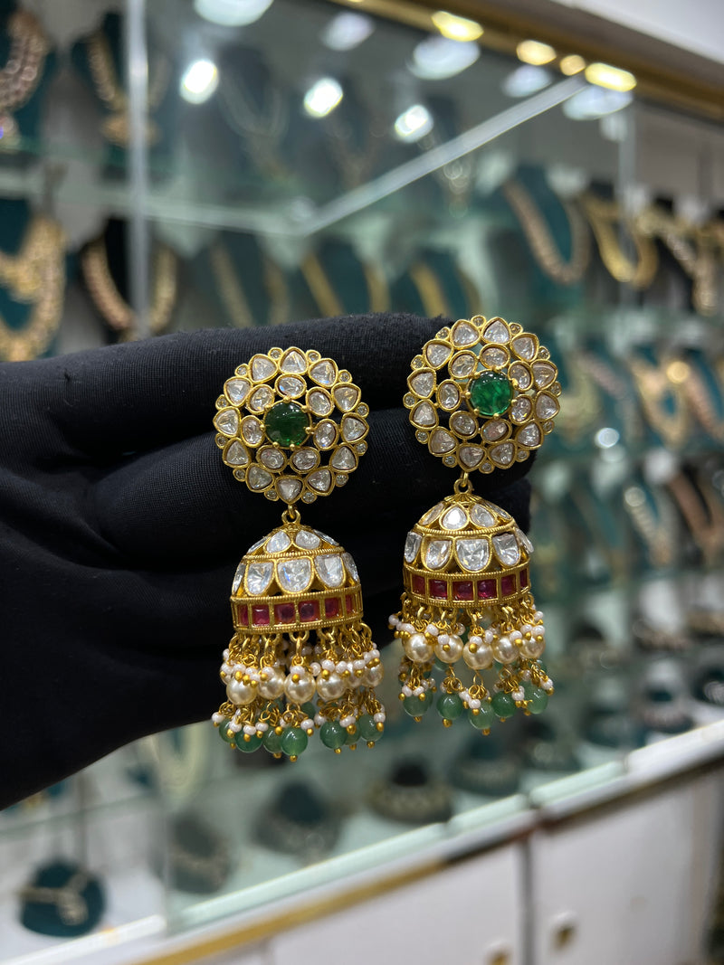 Mossonite earring