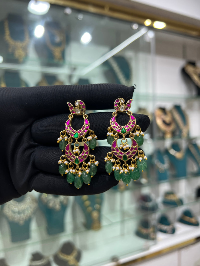 Kundan earrings