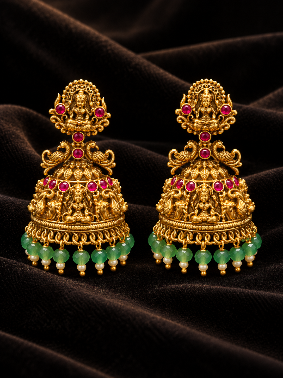 Kundan Nagshi earring