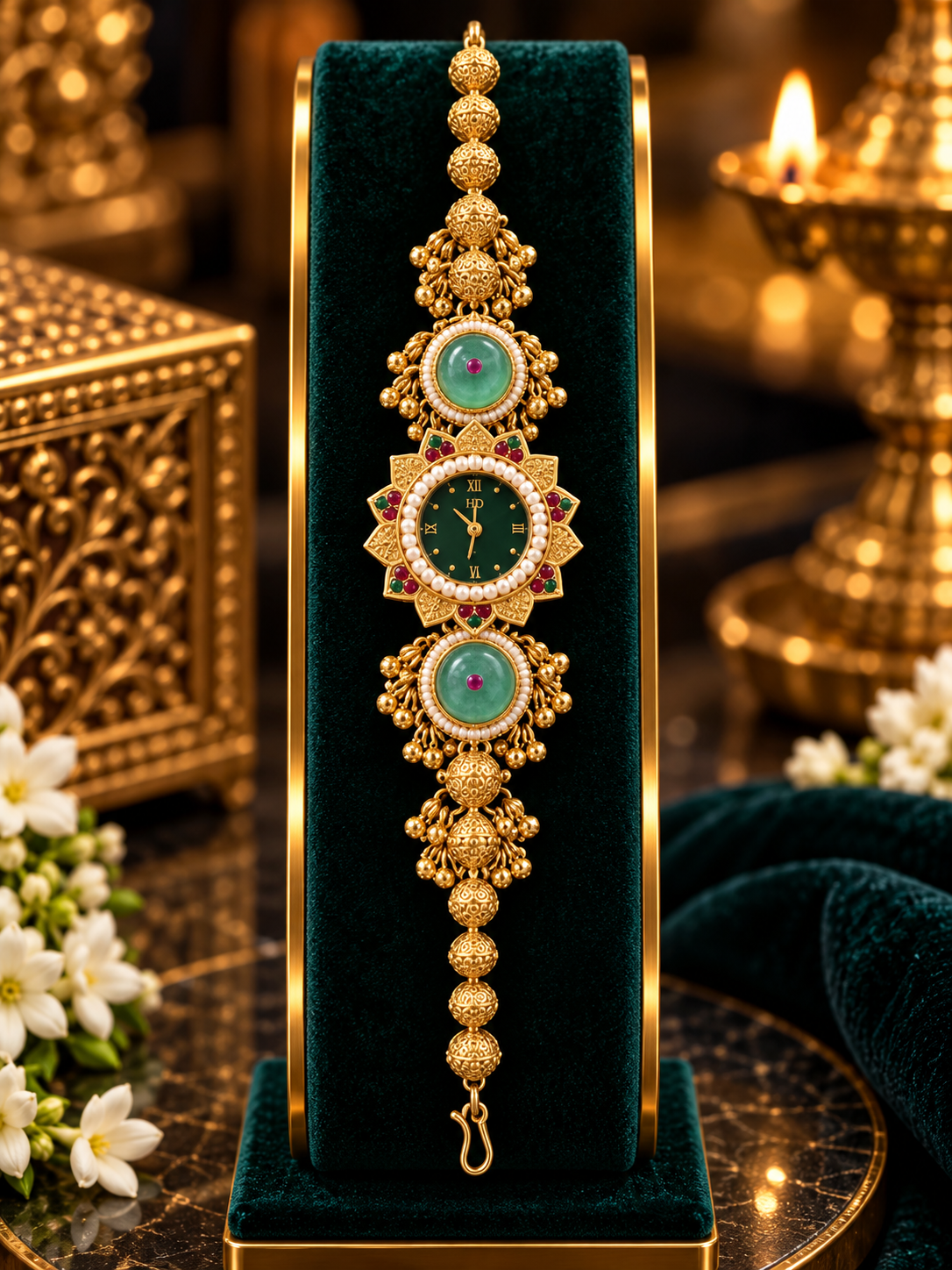 Kundan Nagshi Watch