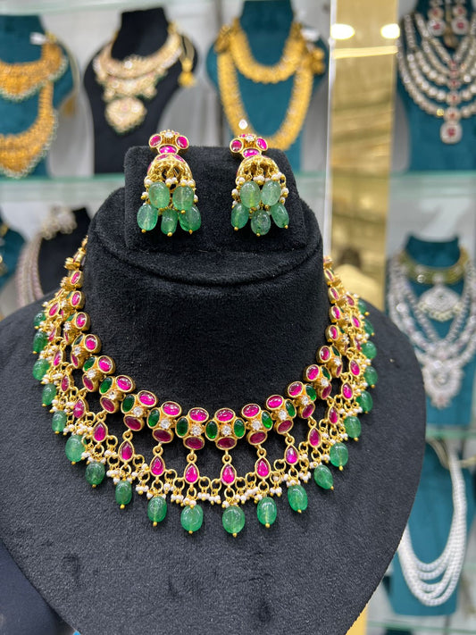 Jadaukundan necklace