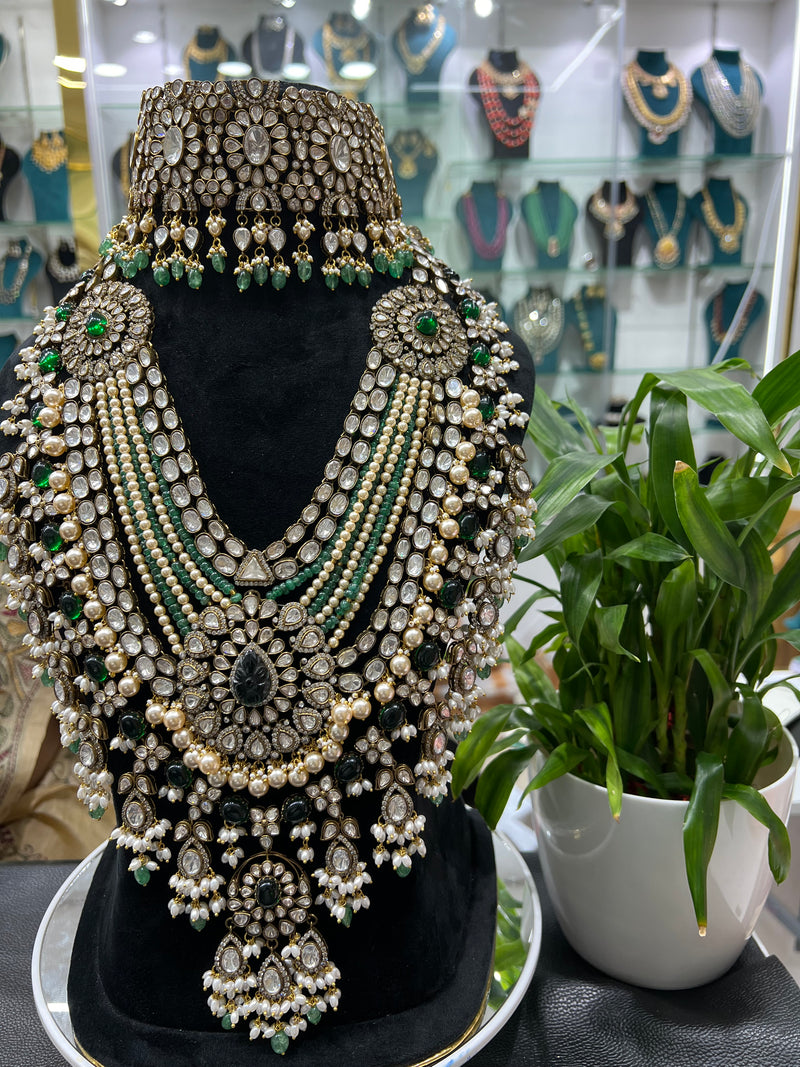 MOSSONITE BRIDAL SET