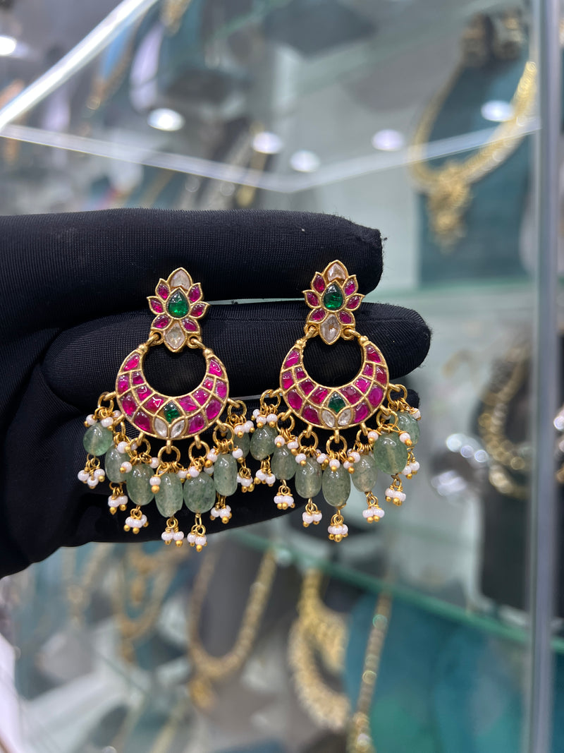 Kundan earrings