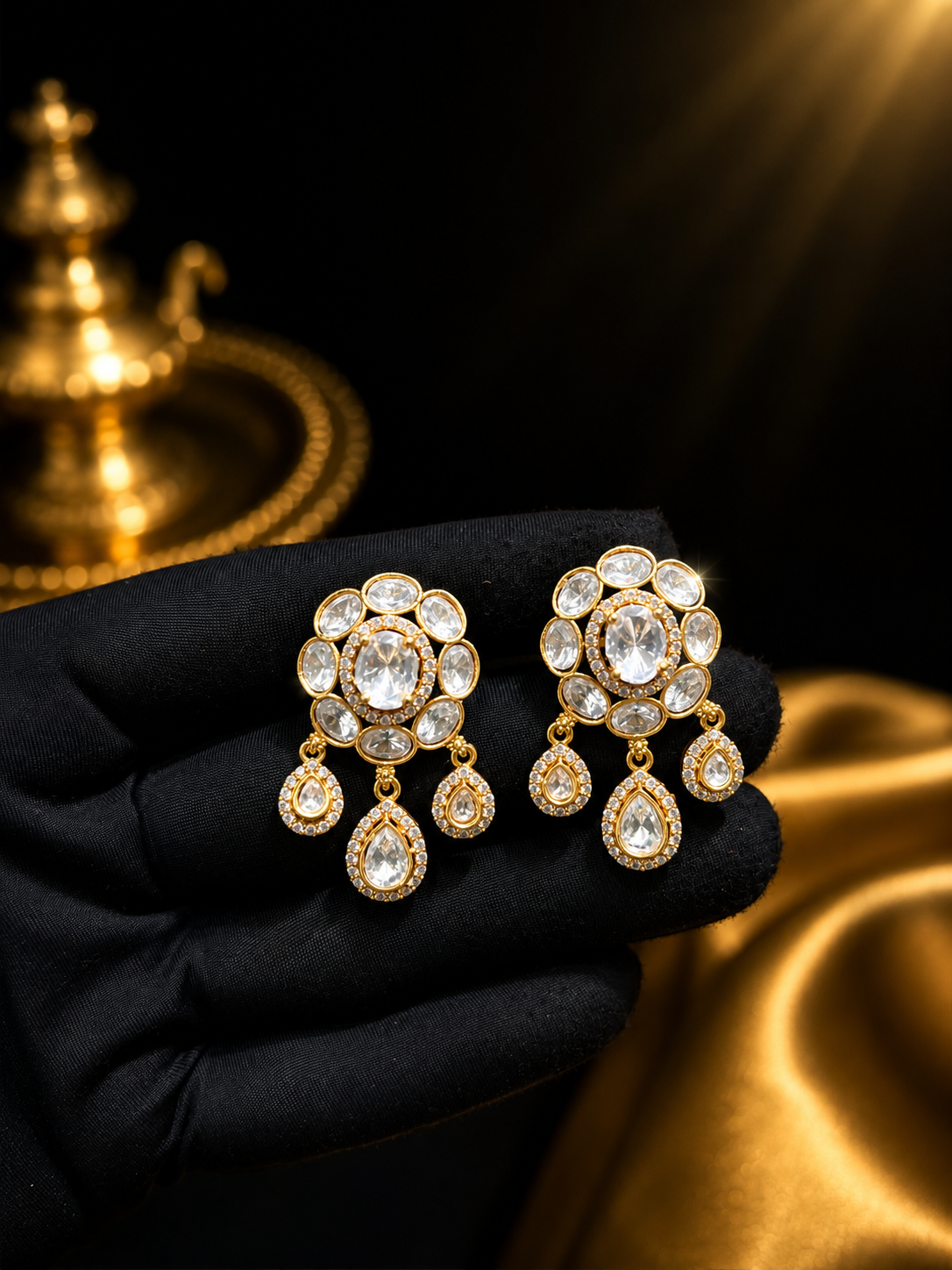 Mossonite Earrings
