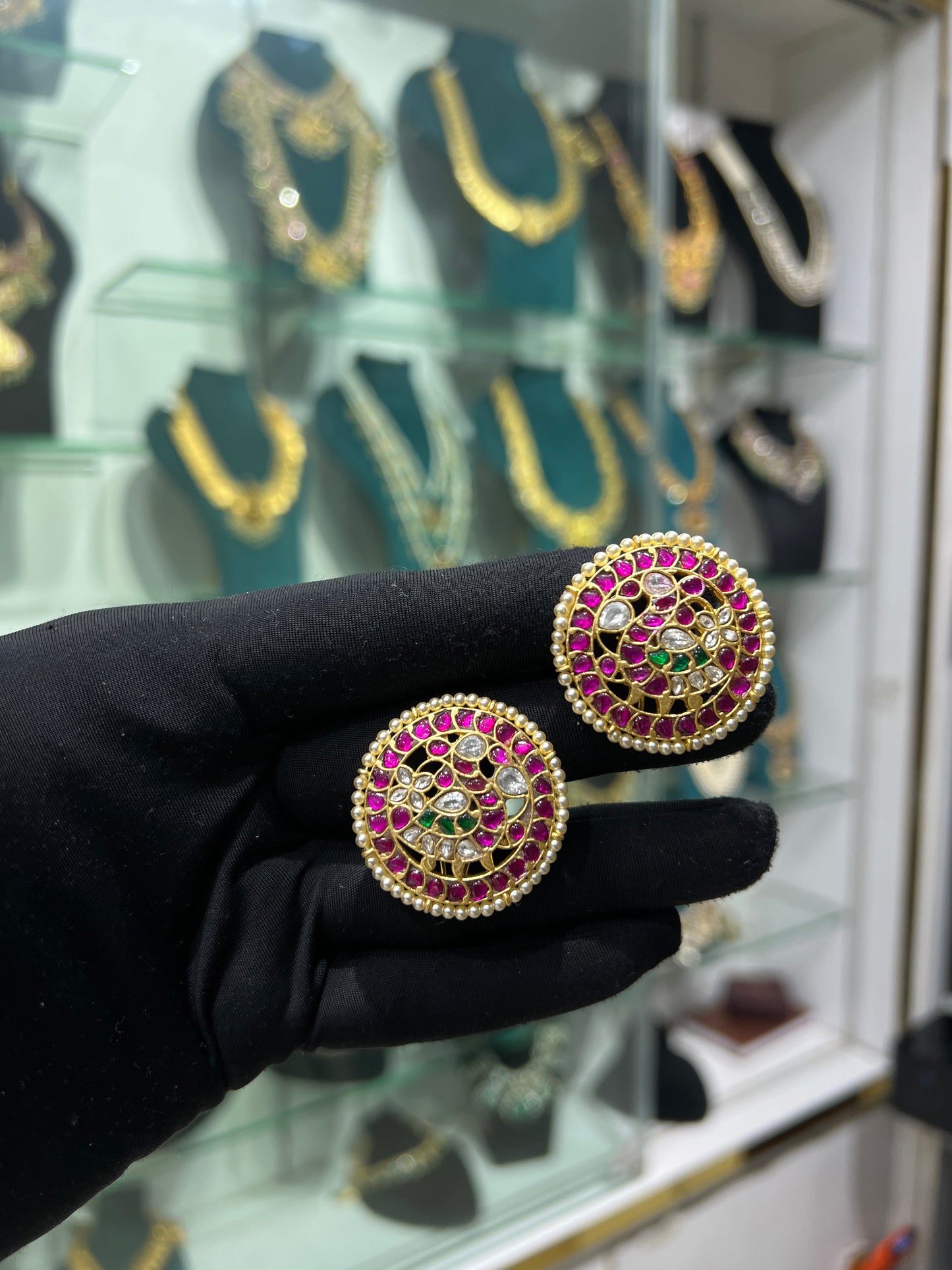Kundan earrings