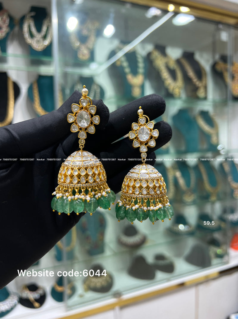 Mossnite earring