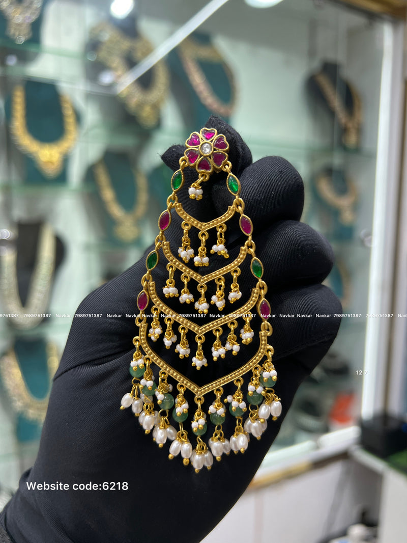 Kundan earring
