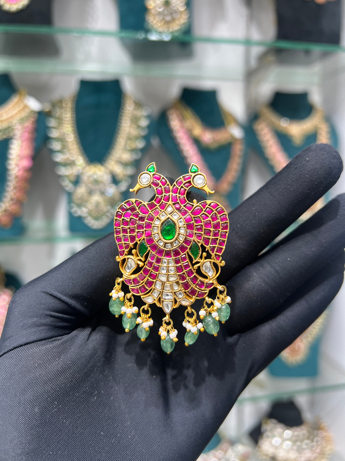 Kundan locket