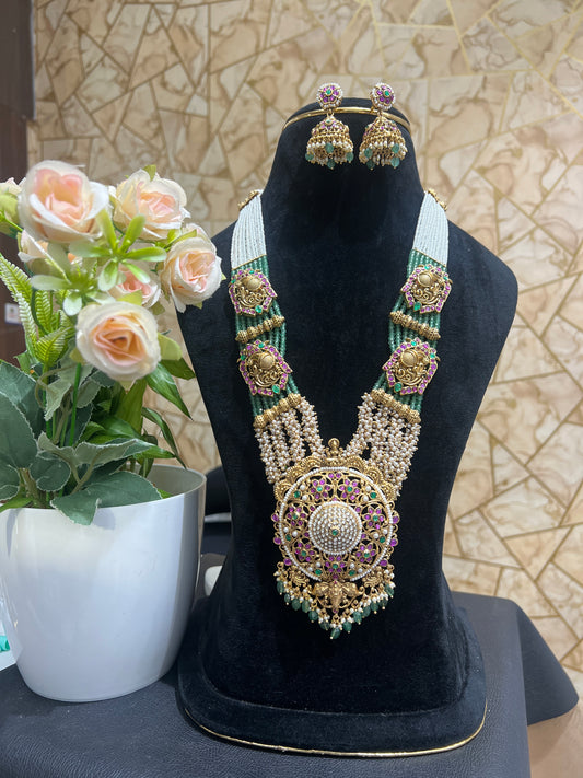 Nagshi beads mala