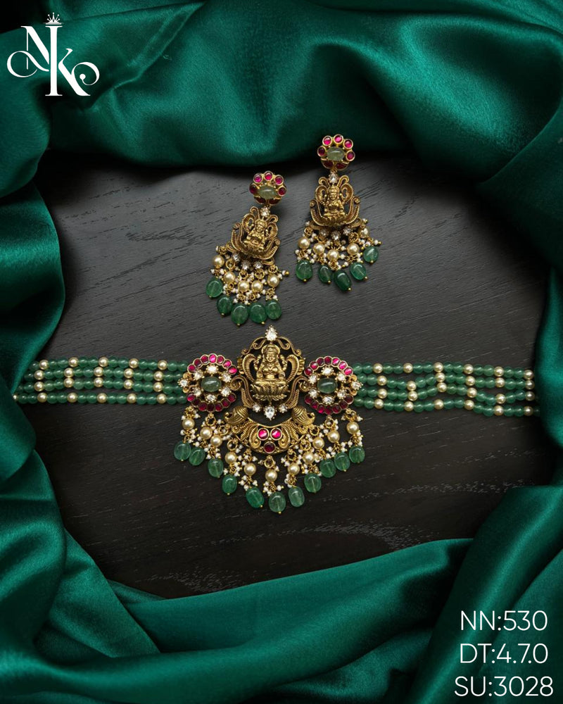 NAGSHI HARAM AND EARRINGS