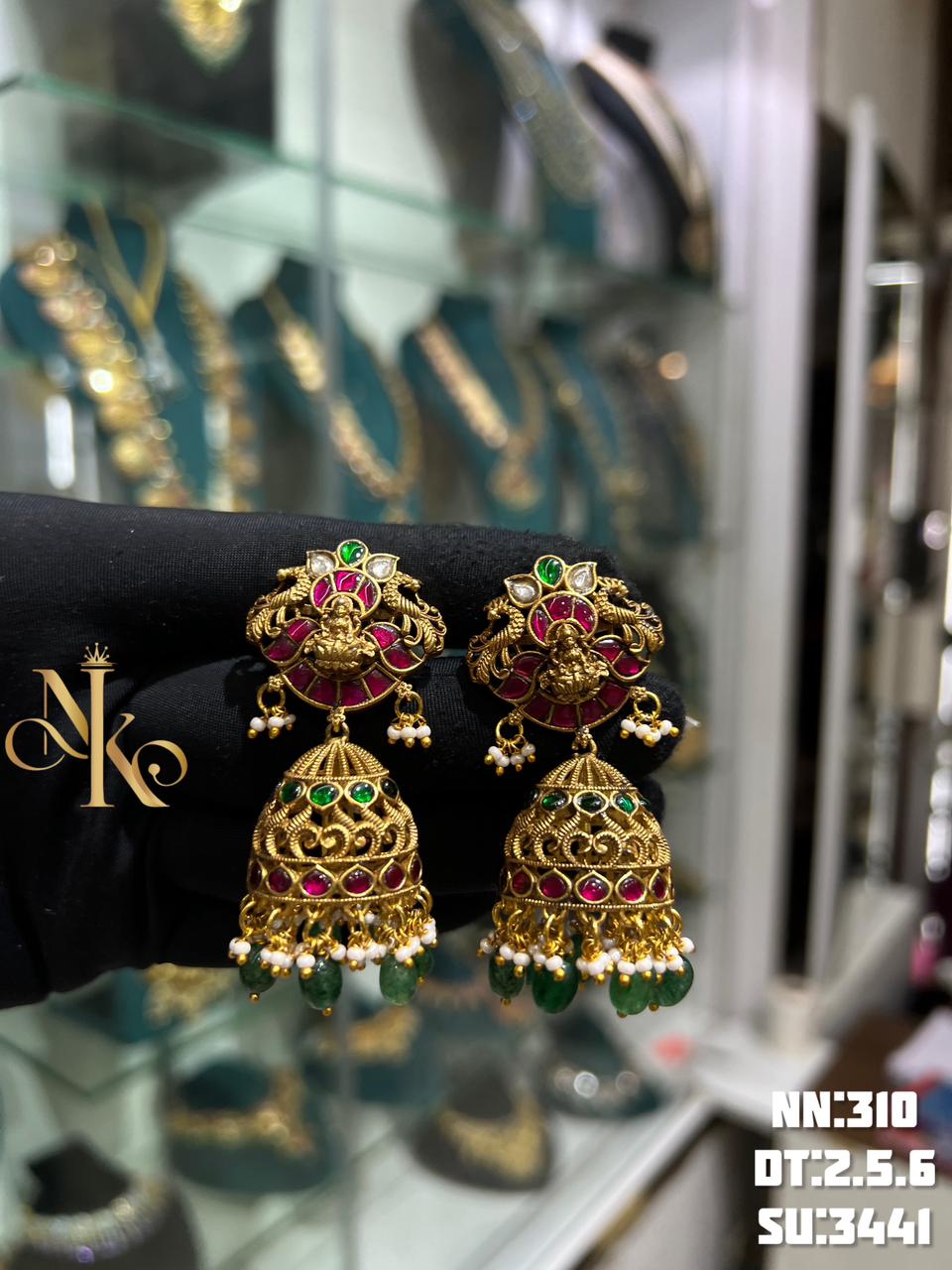 kundan earrings