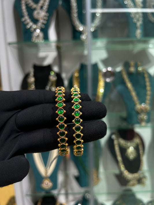 Mossonite Bangles pair (2 bangle)